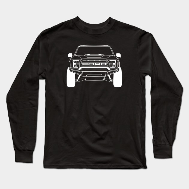 Raptor Truck Long Sleeve T-Shirt by HSDESIGNS